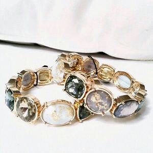 Priced to Sell! WHBM 2 Crystal Bracelets